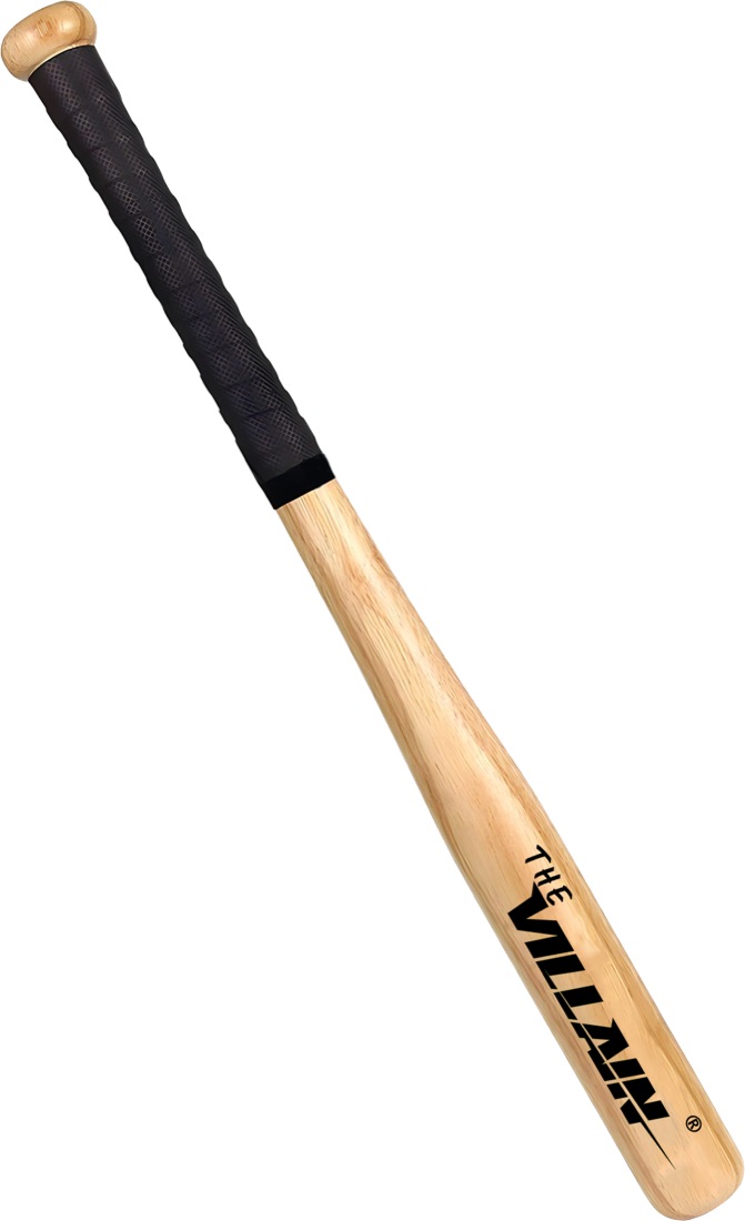 Villain wooden baseball bat